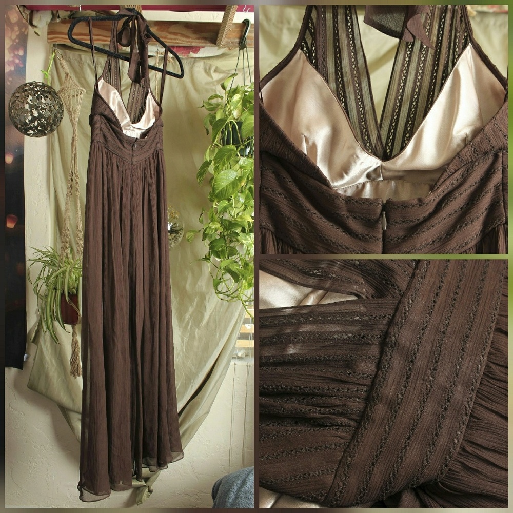 🖤 BCBGMaxAzria Chocolate Dress - Picture 4 of 6